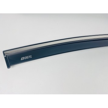 Дефлекторы окон Volkswagen Passat B7 2010-2015 Variant с нерж. хром полоской-4